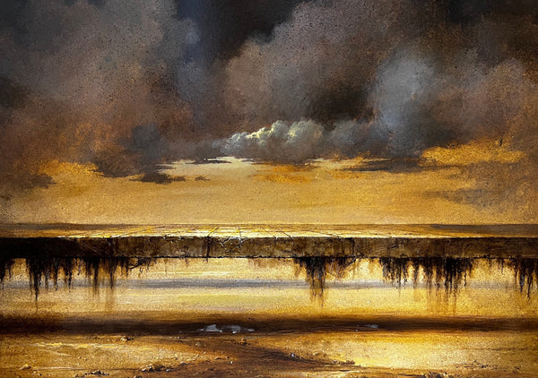 La Strada (The Road) by Alberto Andreis, acrylic, circa 1996 | Vanità Gallery