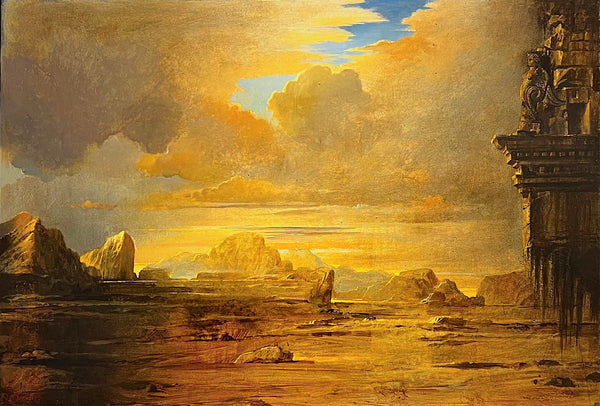 Intorno a Bebele (Around Babel) by Alberto Andreis, Acrylic, ca 1997 | Vanità Gallery
