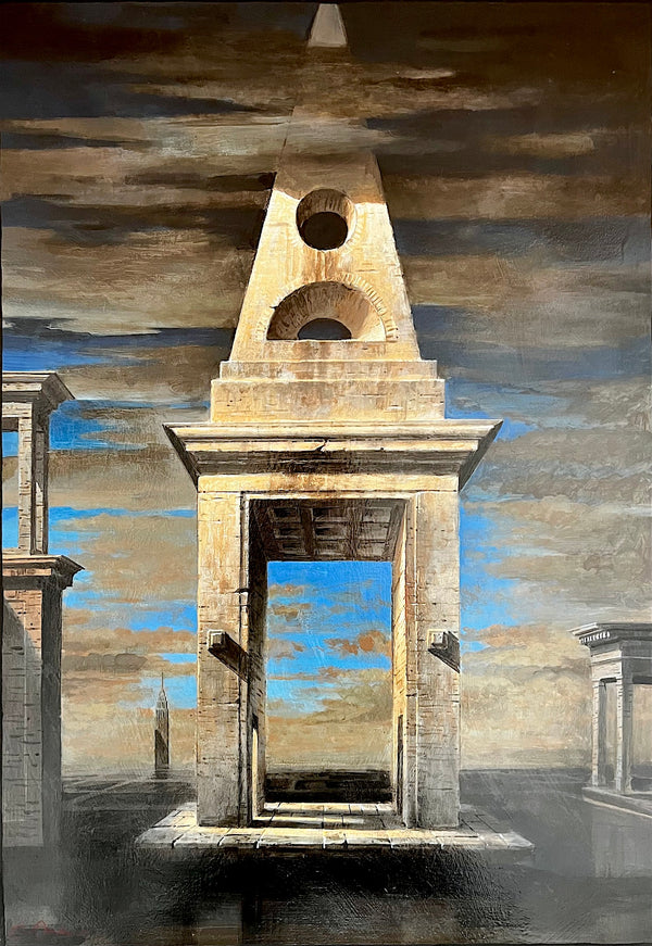 Viaggio n. 1 (Travel n.1) by Alberto Andreis, acrylic, circa 2007 | Vanità Gallery