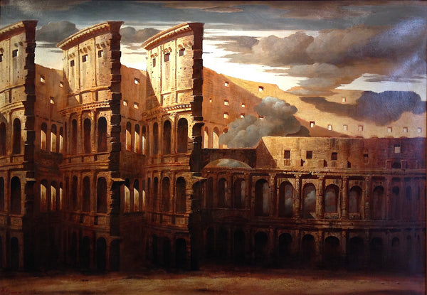 Alberto Andreis, Colosseo (Colosseum), Acylic on Canvas, circa 2006 | Vanità Gallery