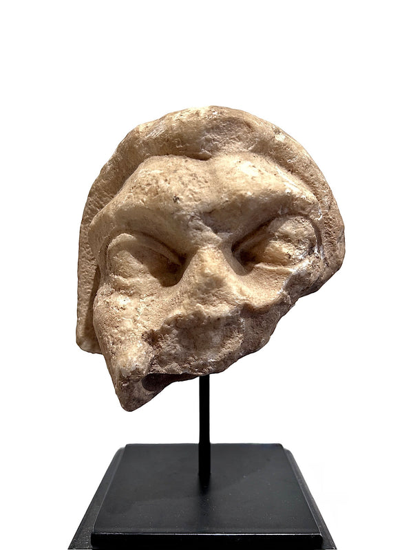 Roman Head of a Youth, Roman Art Marble Statue, ca 1st/3rd cent. AD | Vanità Gallery