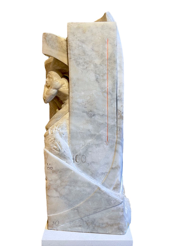 L'O, Untitled, Marble Statue, circa 1990s | Vanità Gallery