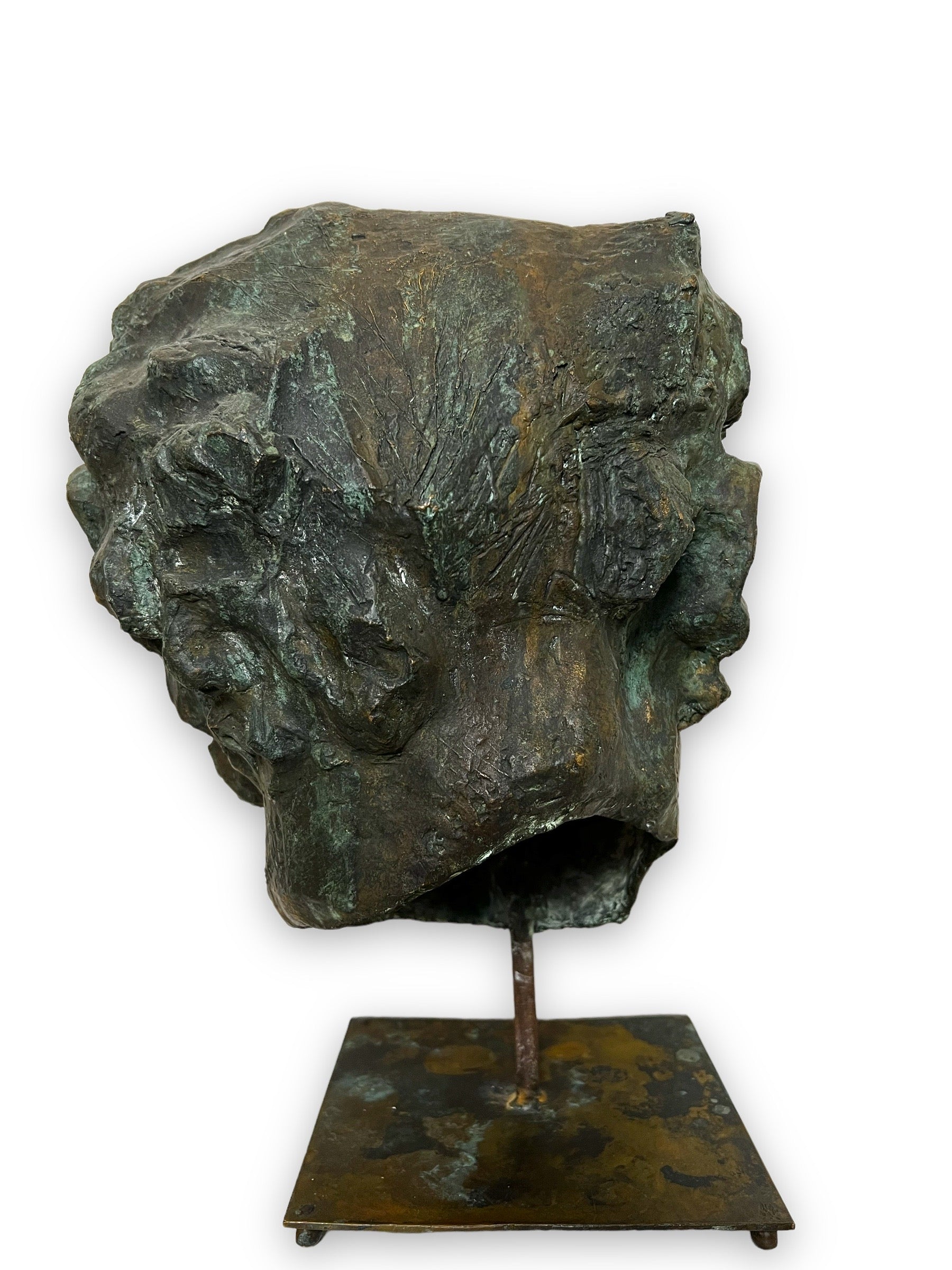 Pablo Serrano Aguilar, Goya's Head, Bronze, Circa 1959 - Vanità Gallery