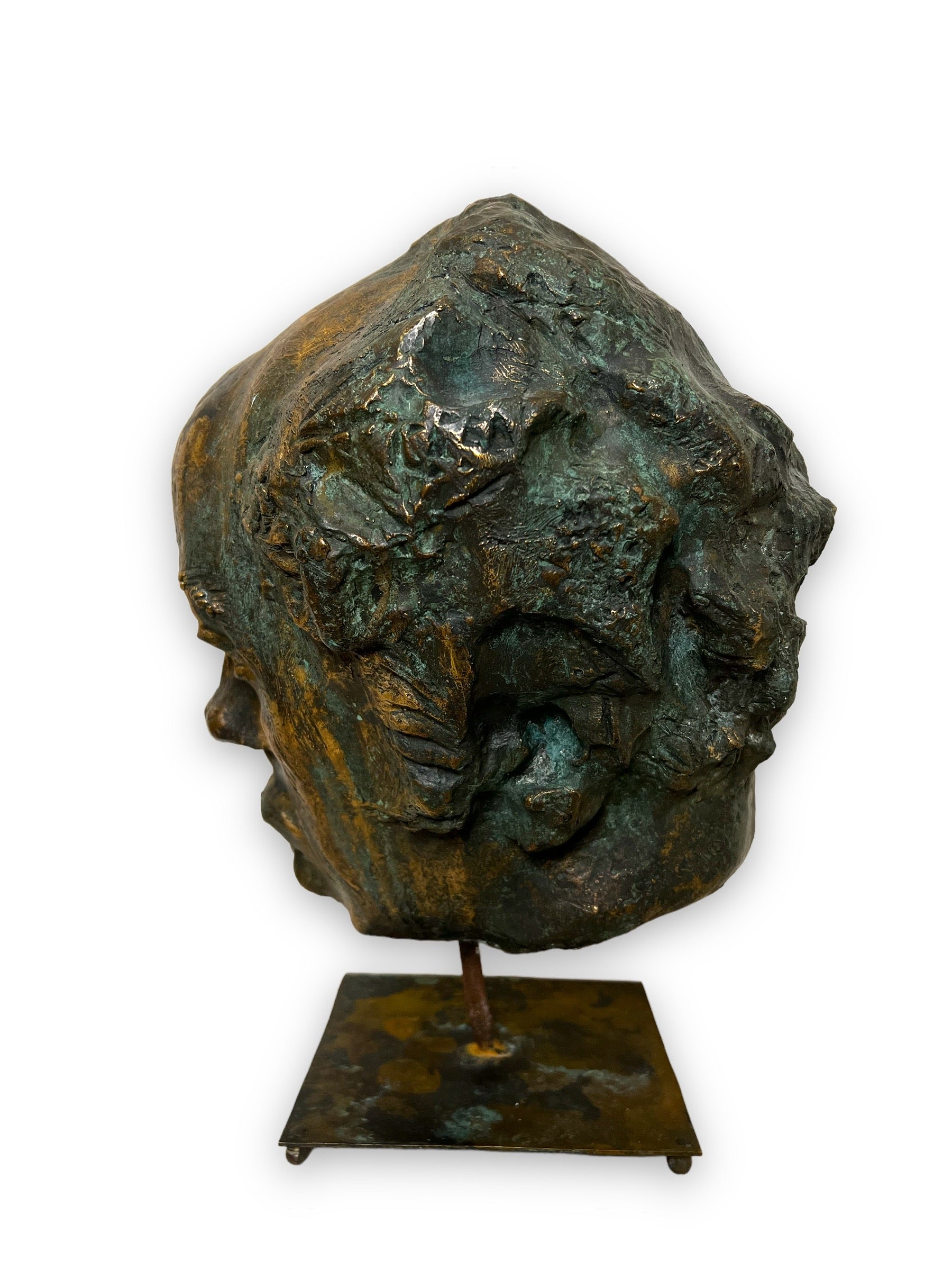 Pablo Serrano Aguilar, Goya's Head, Bronze, Circa 1959 - Vanità Gallery
