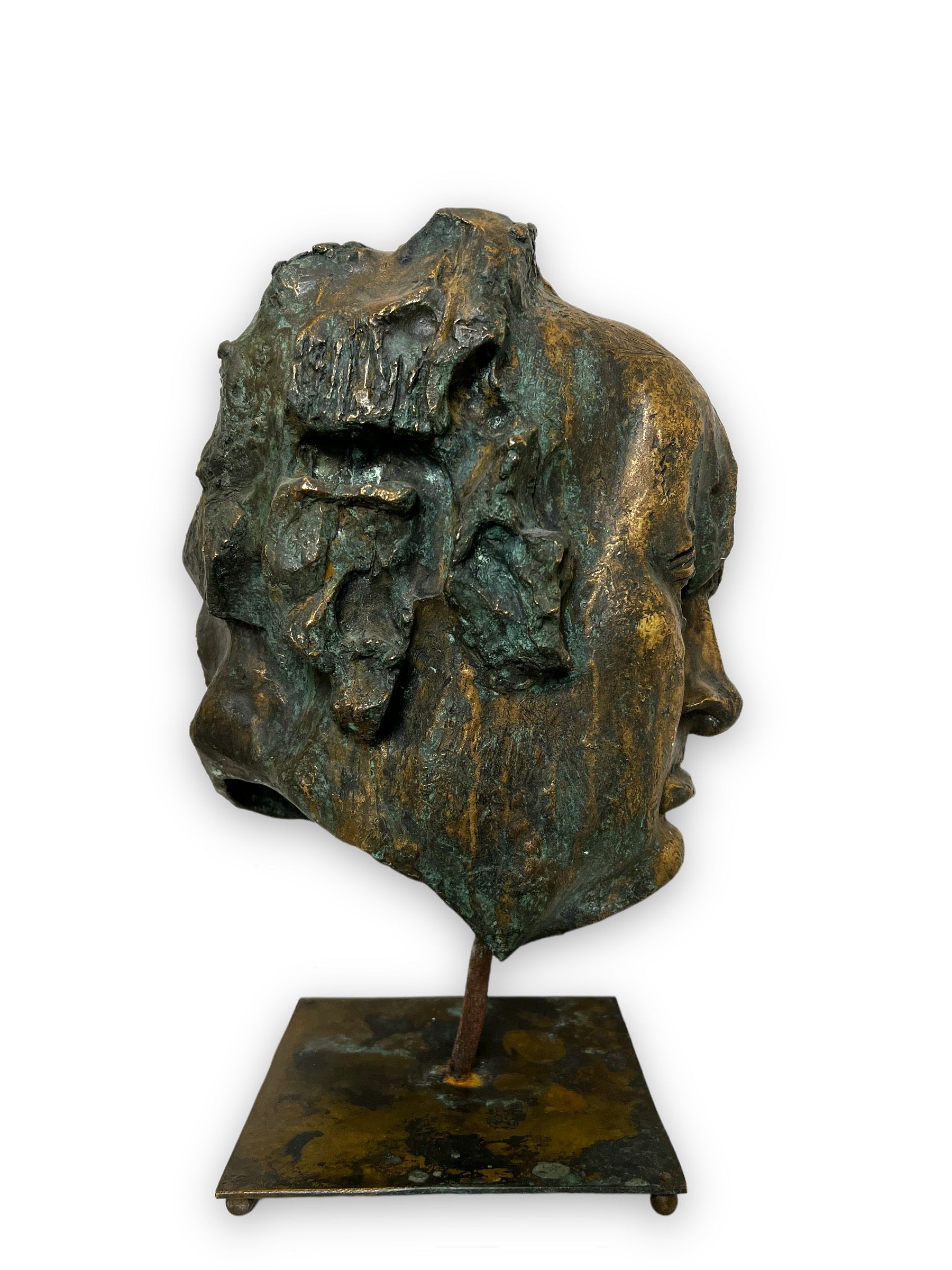 Pablo Serrano Aguilar, Goya's Head, Bronze, Circa 1959 - Vanità Gallery
