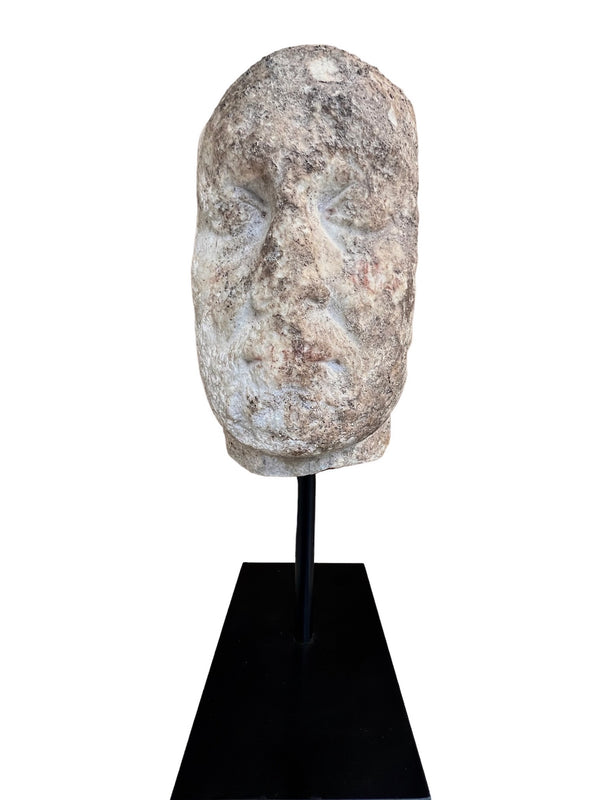 Portrait Head of a Roman Ancient Roman Art Marble Statue ca 300 AD | Vanità Gallery
