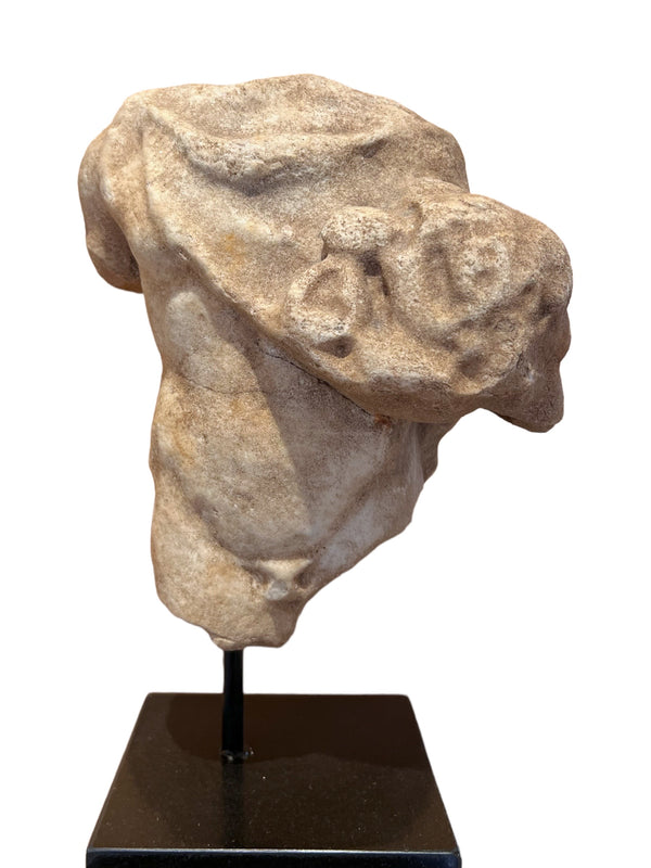 Torso of Silvanus, Roman Marble Statue, Roman Art, circa 1st/2nd century AD - Vanità Gallery
